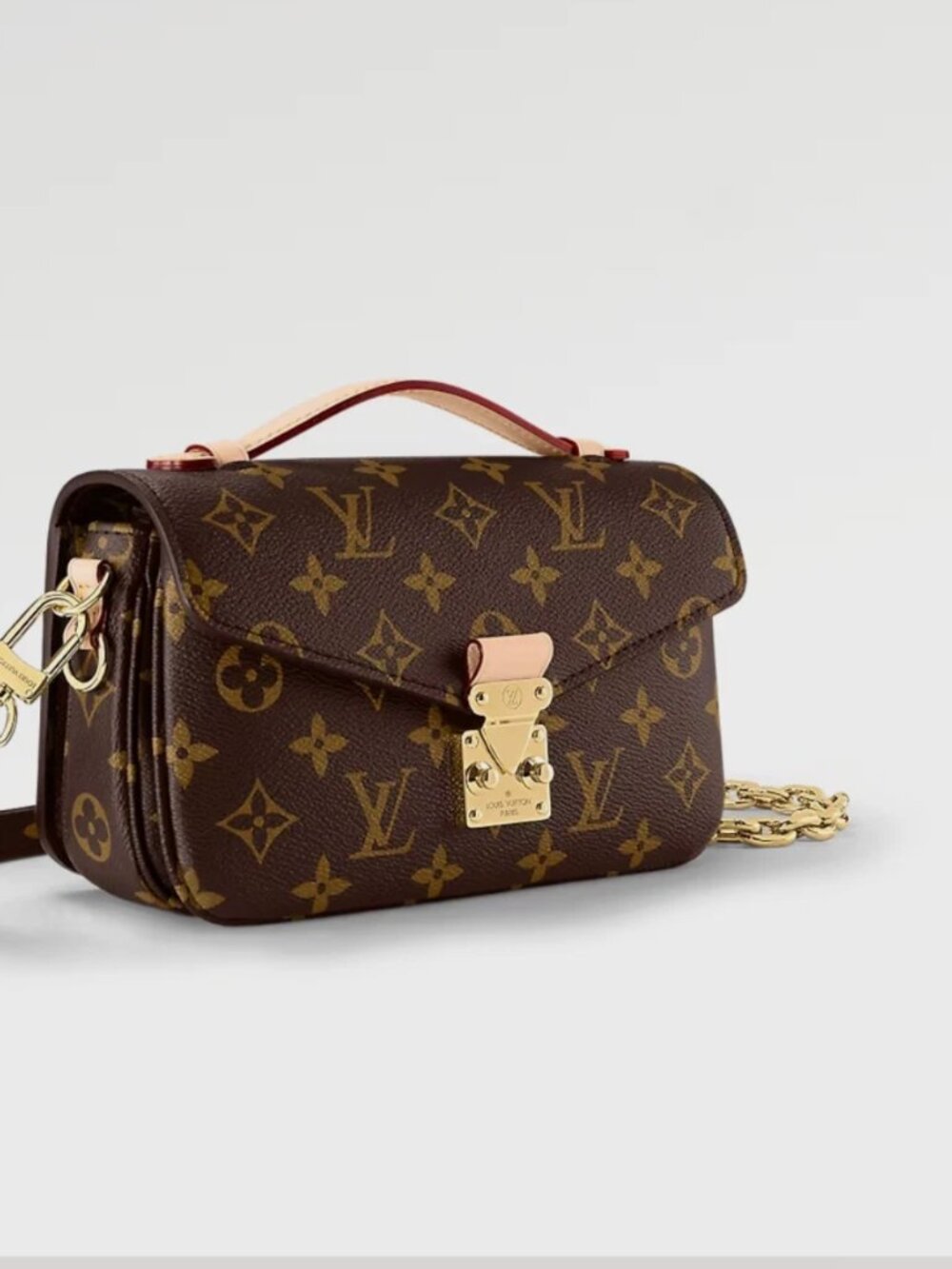NEW LOUIS VUITTON POCHETTE METIS EAST WEST CROSSBODY BAG BROWN MONOGRAM - Picture 2 of 12